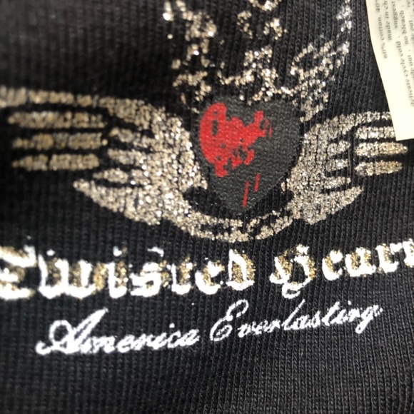 NWOT, Twisted Heart America Forever Rhinestone Buttoned Dress - Picture 13 of 13